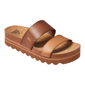 REEF Cushion Vista Hi Sandal-Espresso Duo