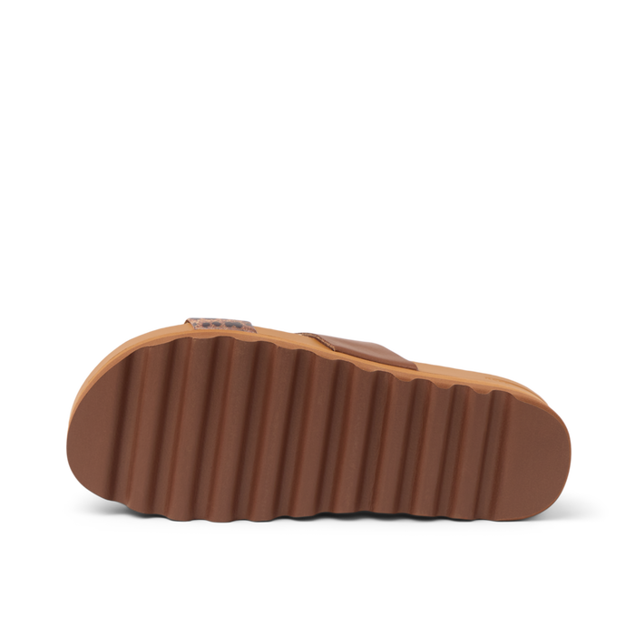 REEF Cushion Vista Hi Sandal-Brown/Leopard