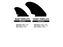 Firewire Machado Seaside Single Tab Quad Fin Set-LTD