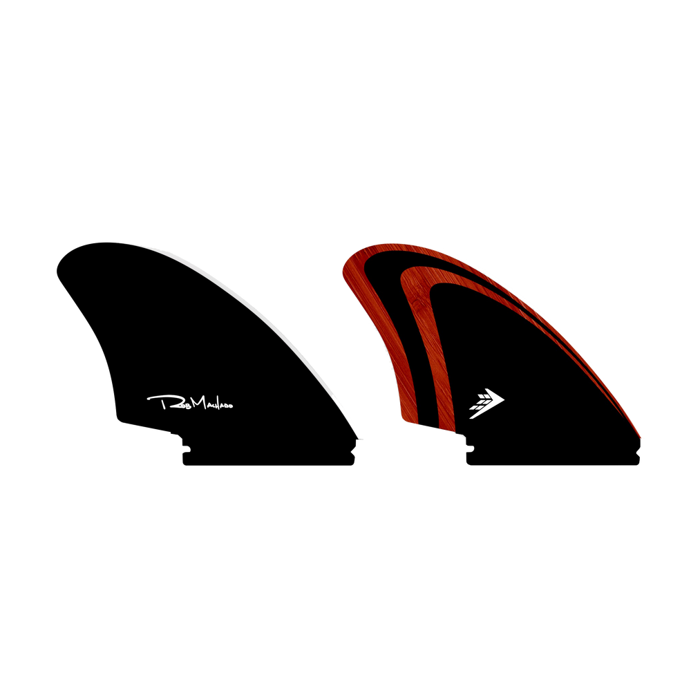 Firewire Machado Twin Keel Fin Set-Red/Blk