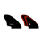 Firewire Machado Twin Keel Fin Set-Red/Blk