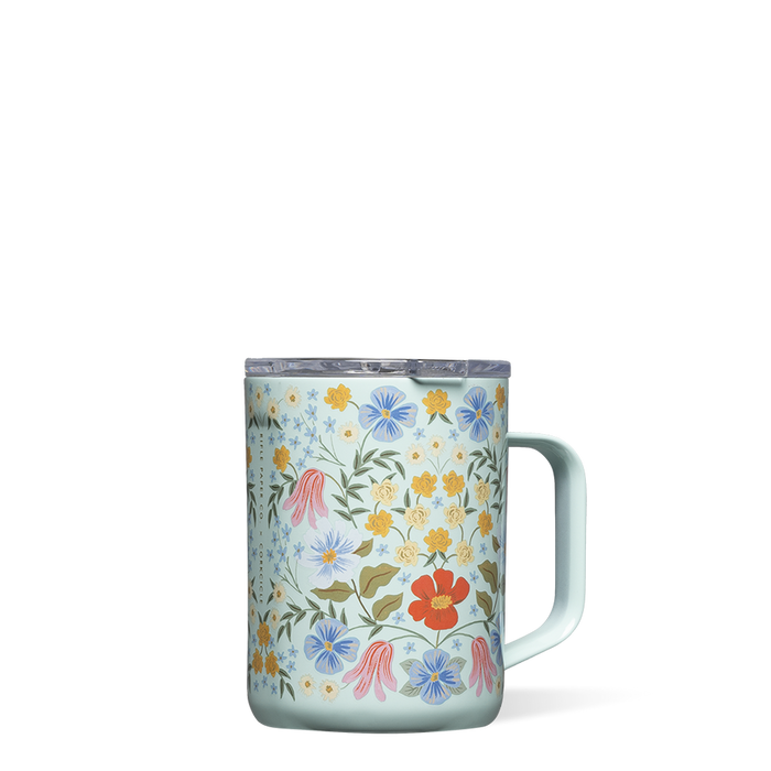 Corkcicle x Rifle Paper 16 oz Mug-Bramble