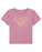Roxy Girls Logo Tee-Mauve Orchid Heather