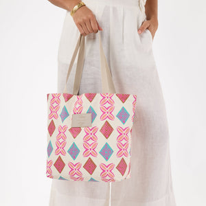 Aloha Collection Islander Reversible Tote Bag-Mirage