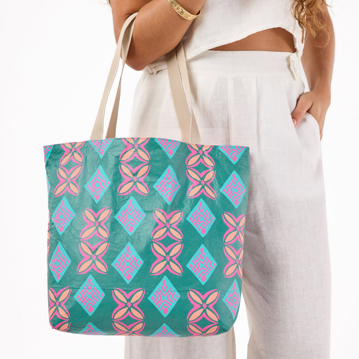 Aloha Collection Islander Reversible Tote Bag-Mirage