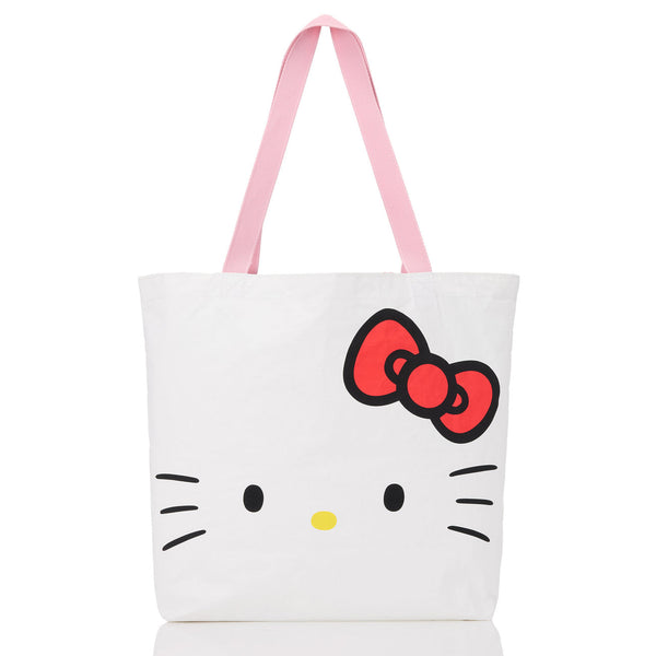 Aloha Collection Kitty Face Reversible Tote Bag-Black/White — REAL