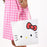 Aloha Collection Kitty Face Reversible Tote Bag-Black/White