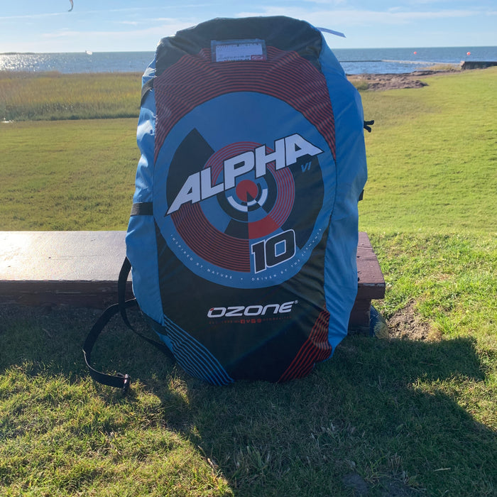 USED Ozone Alpha V1 Kite-10m-Orange