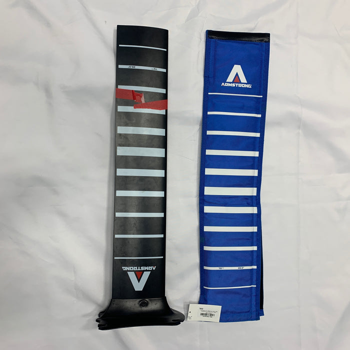 USED Armstrong Alloy System Mast-72cm w/Top&Bottom Brackets