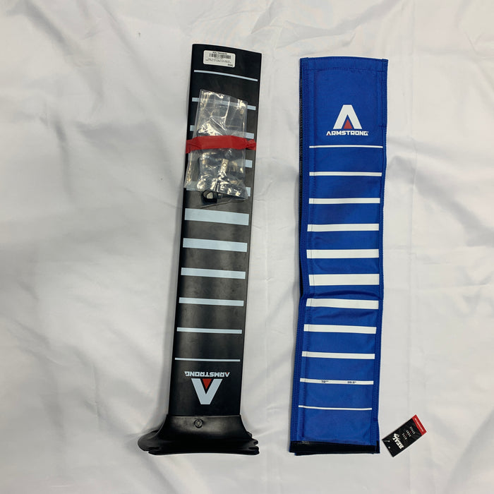 USED Armstrong Alloy System Mast-72cm w/Top&Bottom Brackets
