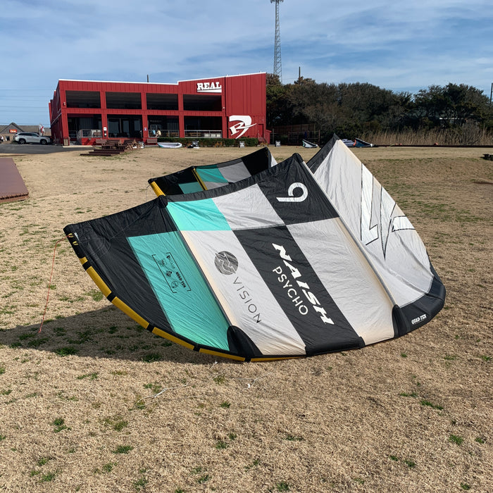USED Naish 2024 Psycho Nvision Kite-9m
