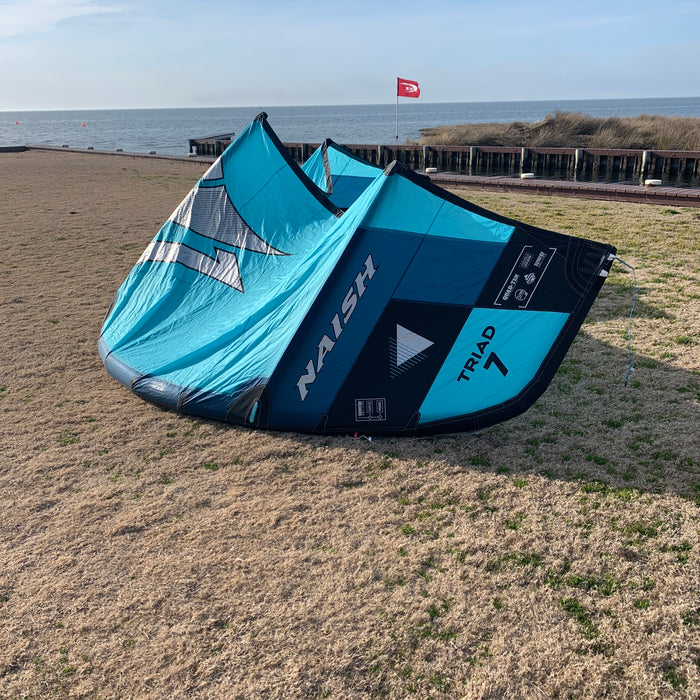 USED 2024 Naish Triad Kite-Blue-7m