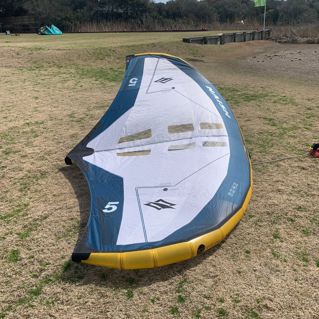 USED 2025 Naish ADX Nvision Wing-Light Grey-5m