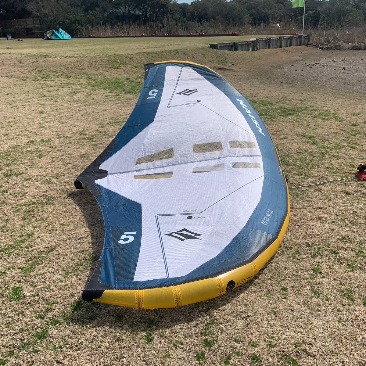 USED 2025 Naish ADX Nvision Wing-Light Grey-5m