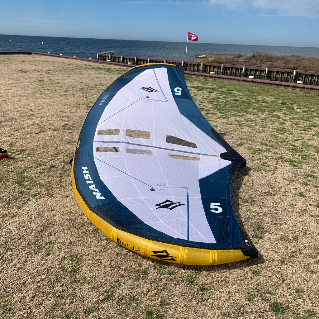 USED 2025 Naish ADX Nvision Wing-Light Grey-5m