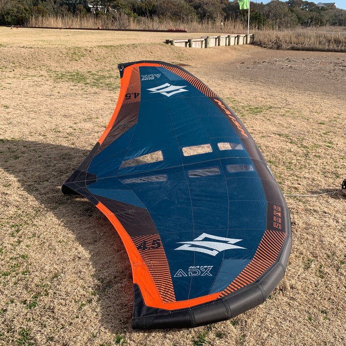 USED 2025 Naish ADX Wing-Blue/Orange-4.5m