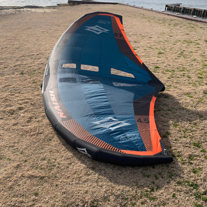 USED 2025 Naish ADX Wing-Blue/Orange-4.5m
