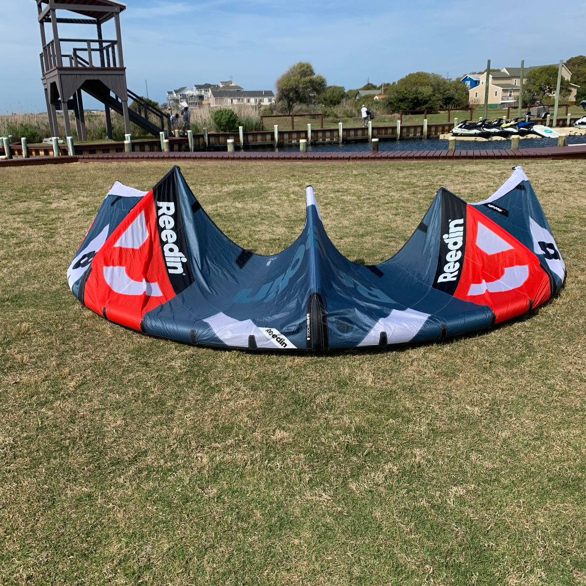 USED Reedin SuperModel HTF Kite-Neptune Blue-8m