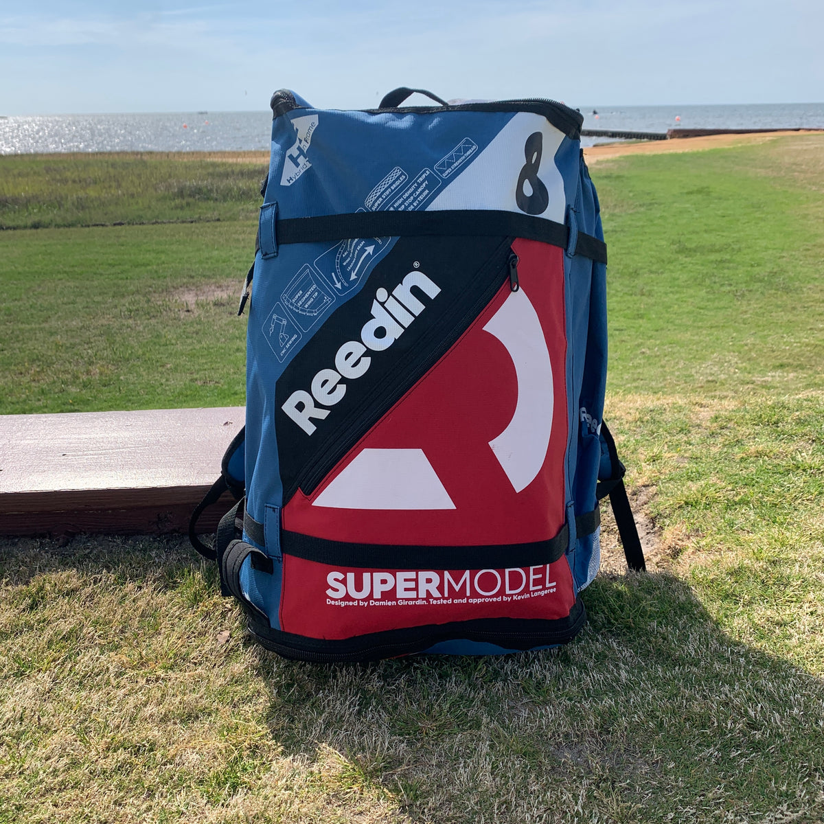 USED Reedin SuperModel HTF Kite-Neptune Blue-8m