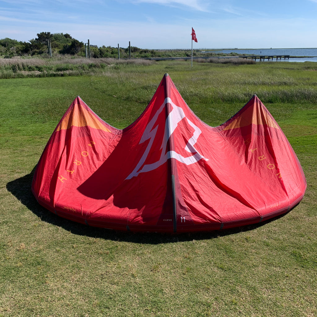 USED 2021 North Carve Kite-11m-Sunset Red