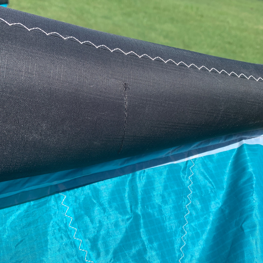 USED Ozone Wasp V2 Wing-Aqua Blue/White-6m