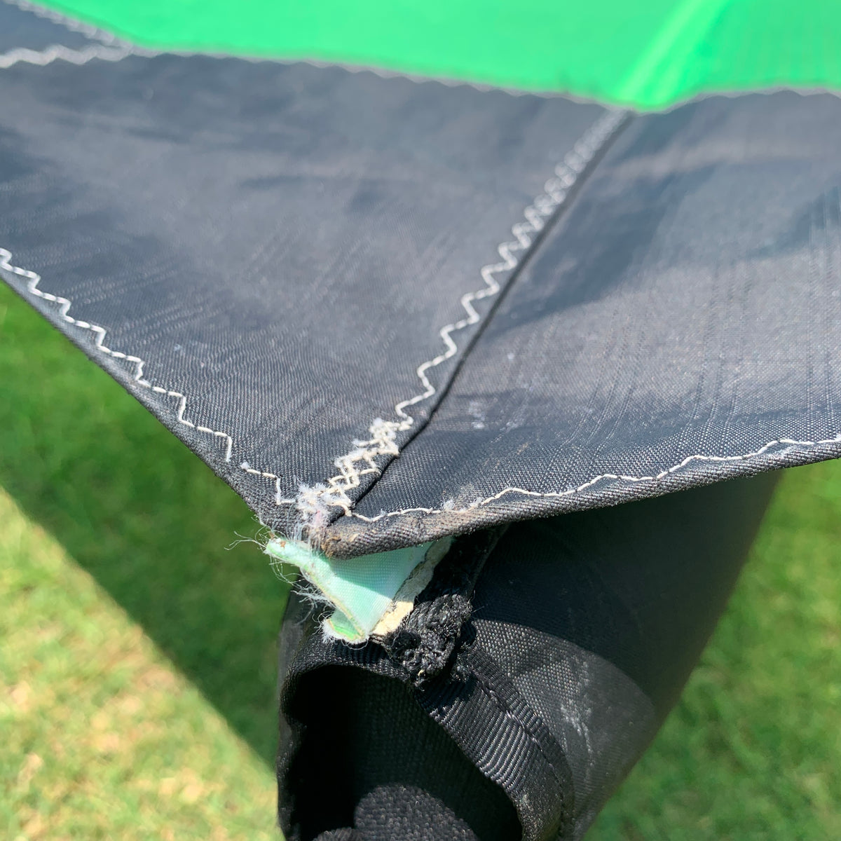 USED Ozone Wasp V2 Wing-Bright Green/White-5m