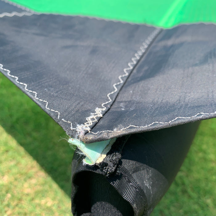 USED Ozone Wasp V2 Wing-Bright Green/White-5m