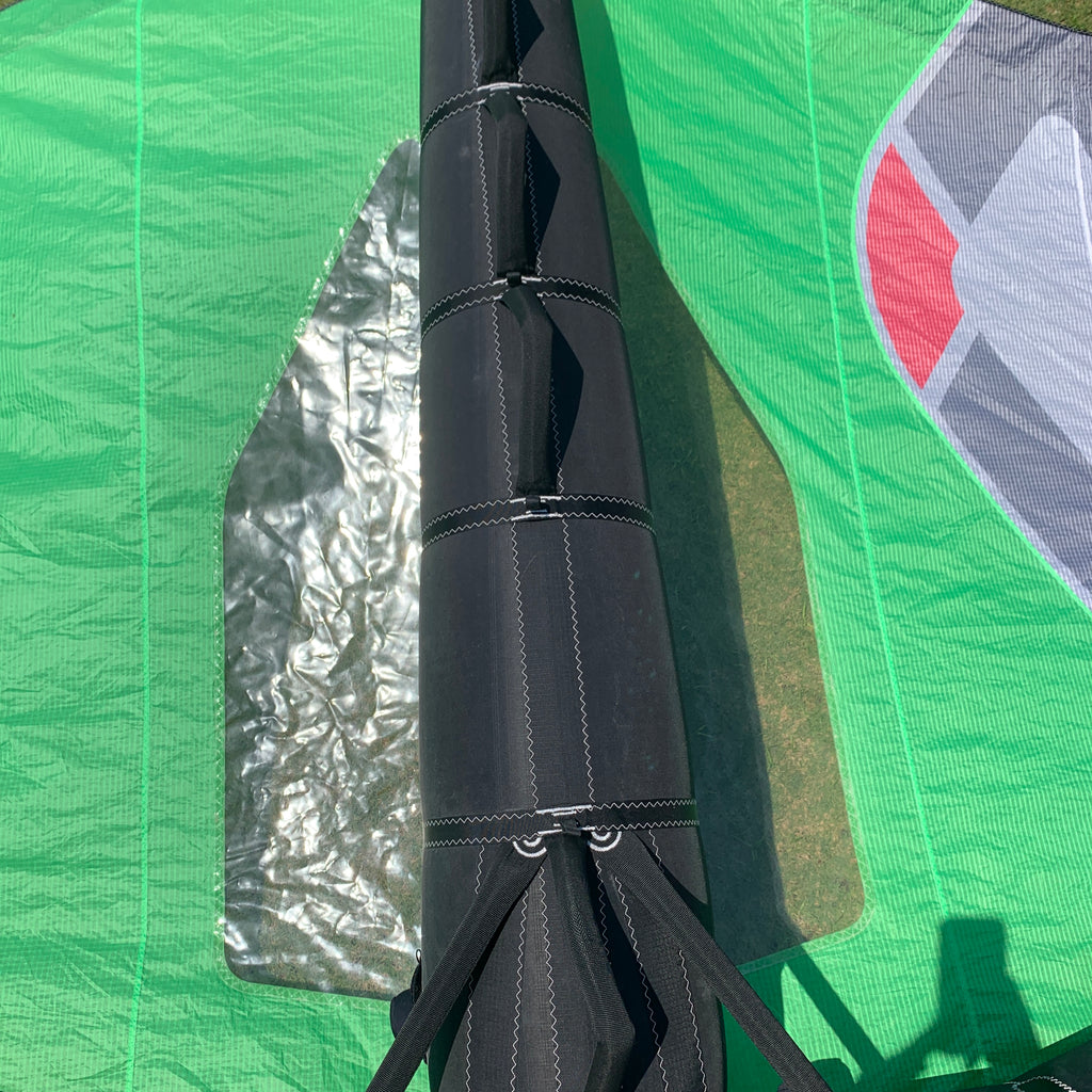 USED Ozone Wasp V2 Wing-Bright Green/White-5m