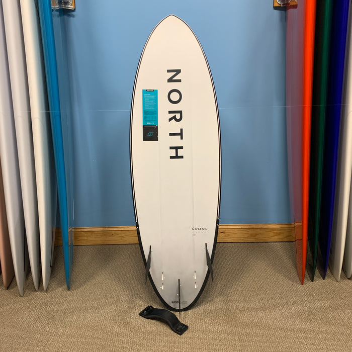 USED 2023 North Cross Kitesurf Board-White-5'1"