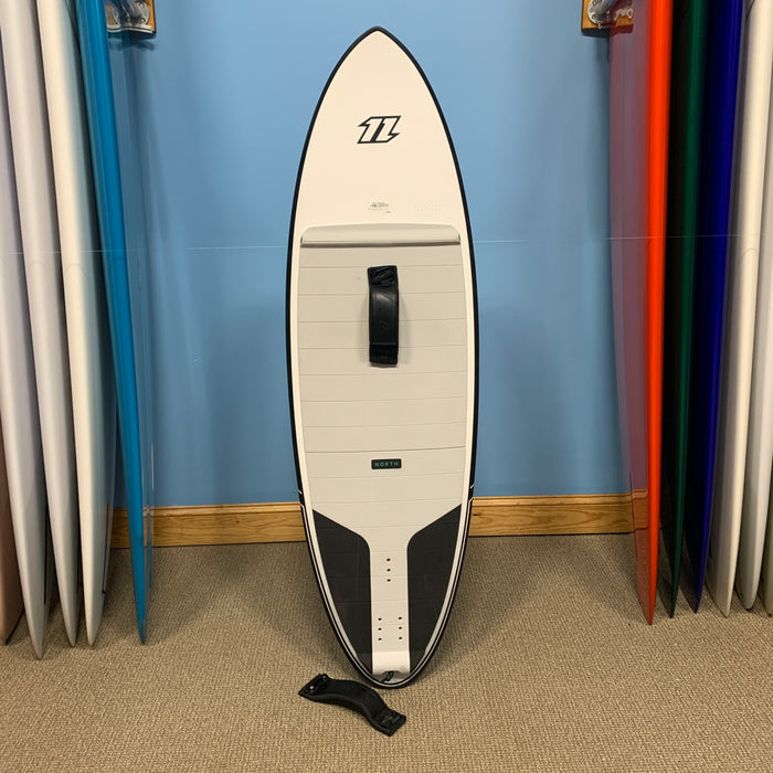 USED 2023 North Cross Kitesurf Board-White-5'1"