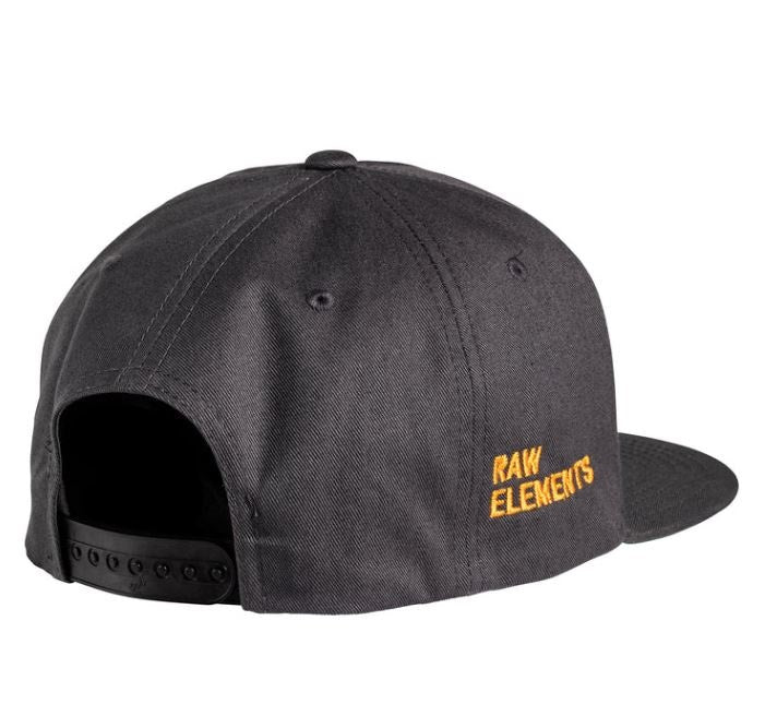 Raw Elements Mike Fields Paniola Surfer Snapback Hat-Grey