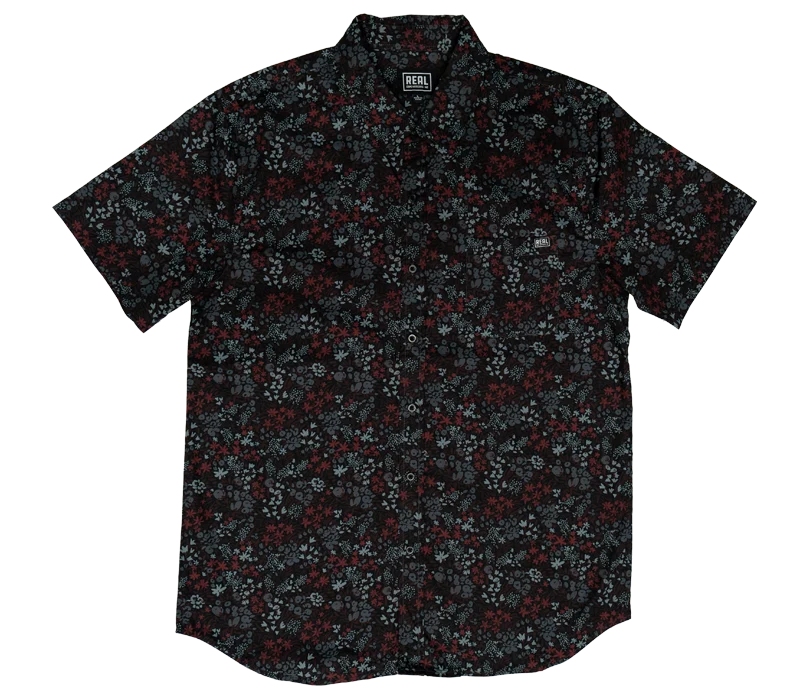 REAL Clover Shirt-Black