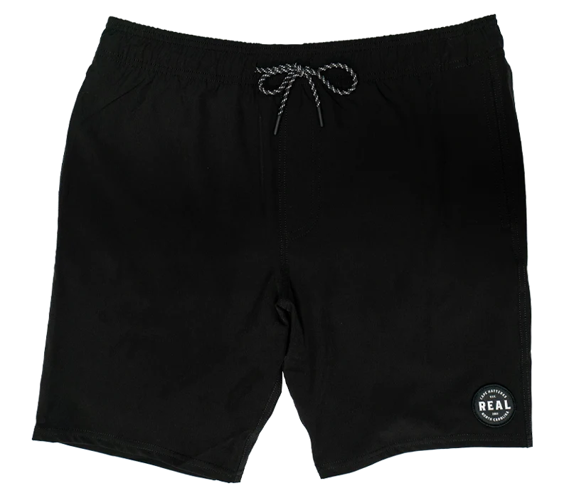 REAL Davis Boardshorts-Black