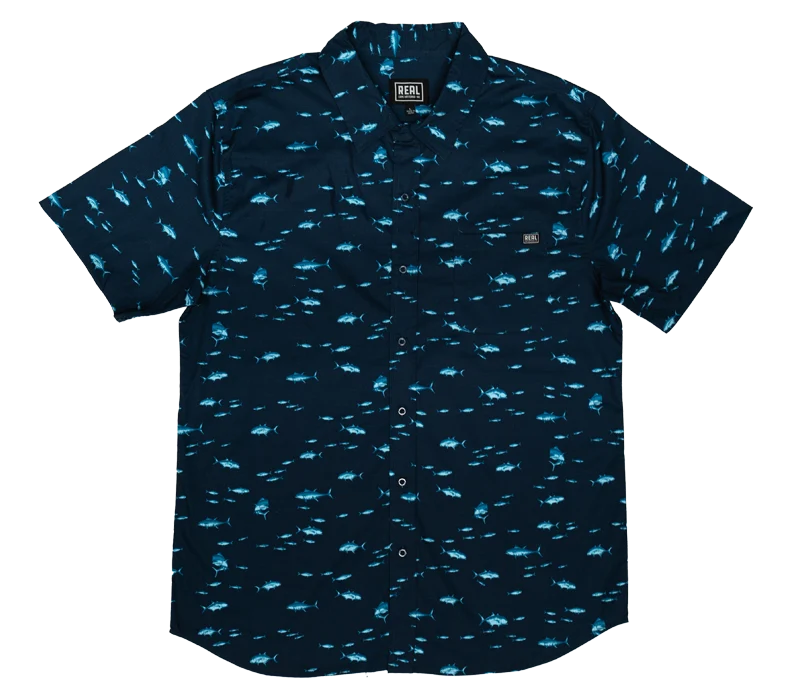 REAL Currents Shirt-Navy