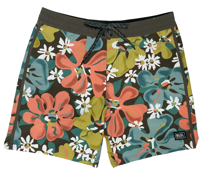 REAL Jabanero Boardshorts-Brown