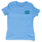 REAL Wmn's Shred Supply Tee-Carolina Blue