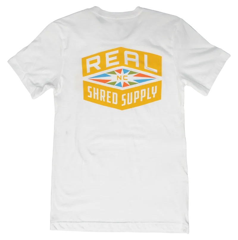 REAL Shred Supply Tee-White