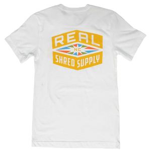 REAL Shred Supply Tee-White