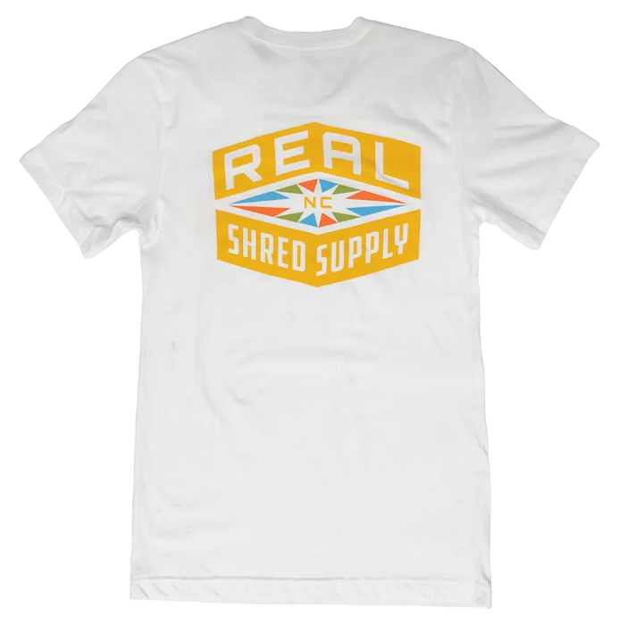 REAL Shred Supply Tee-White