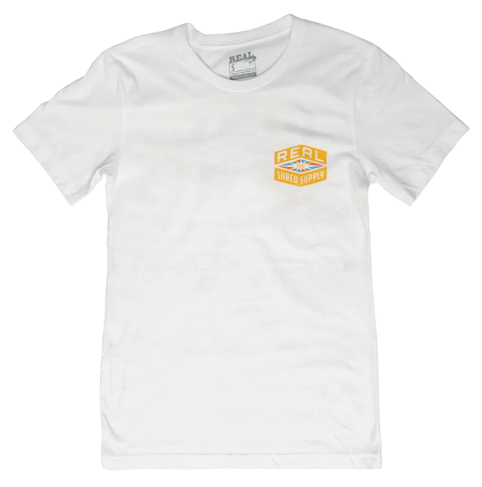 REAL Shred Supply Tee-White