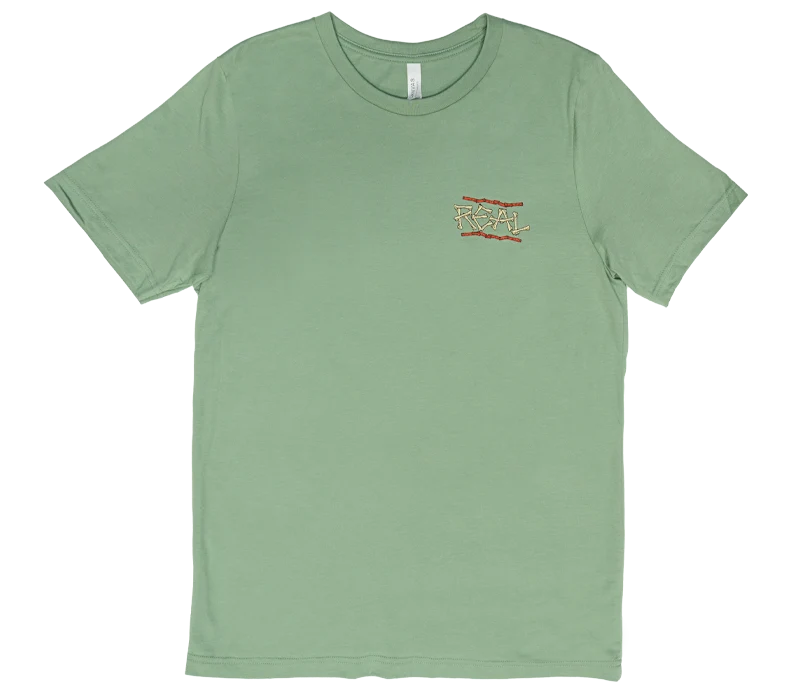 REAL Barreled To The Bone Tee-Sage