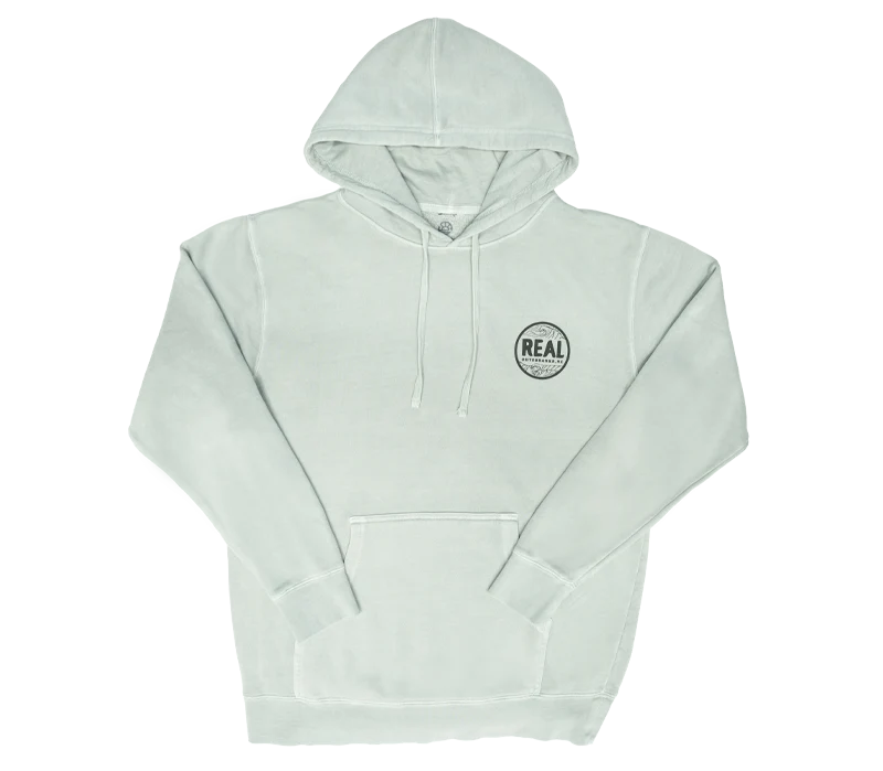 REAL Outer Banks Map Hooded Sweatshirt-Sage