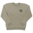 REAL Outer Banks Map Crew Sweatshirt-Cement