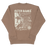 REAL Outer Banks Map Wmn's Crew Sweatshirt-Latte