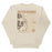 REAL Outer Banks Map Wmn's Crew Sweatshirt-Bone