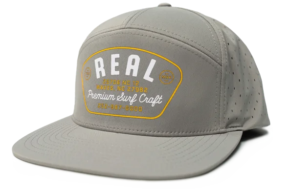 REAL Surf Craft Hat-Grey