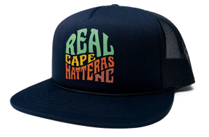 REAL Retro Badge Hat-Navy