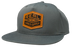 REAL Shred Supply Leather Patch Hat-Flint Grey