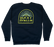 REAL Sun Ray Badge Sweatshirt-Navy