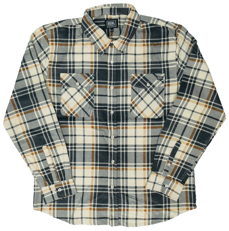REAL Gentry L/S Shirt-Natural — REAL Watersports